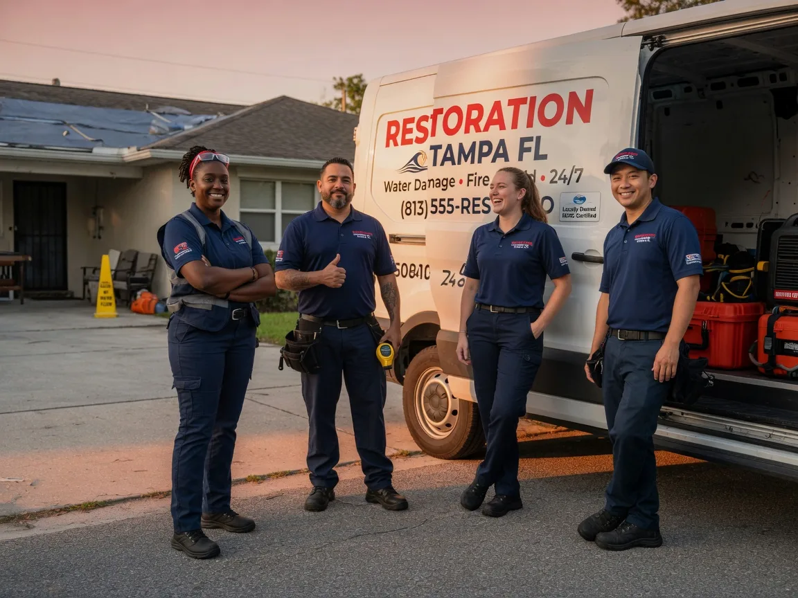 Water Damage Restoration company in Strong, AR